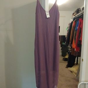Purple express dress